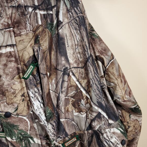 Remington Hunting Camo Full Zip Thermal Insulation Coat Size XL - Picture 7 of 12
